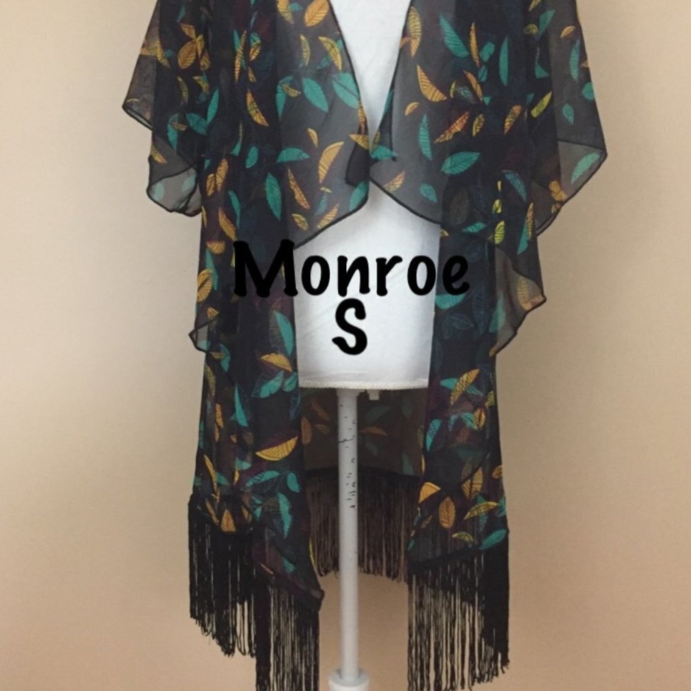 LuLaRoe Monroe Cover Up/Kimono brand new with tags